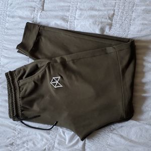 Men's Olive Green Joggers